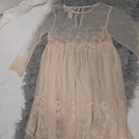 Vintage Hopeless Romantic Dress Girls sz 6 - Picture 8 of 10